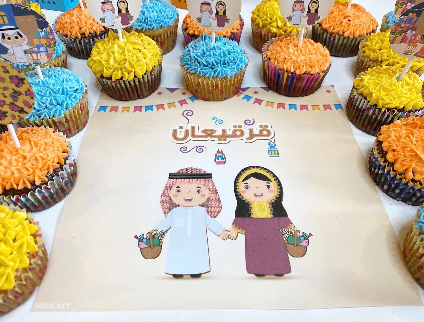 كب كيك قرقيعان